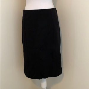 Ann Taylor Black Pencil Skirt NWT Size 6!